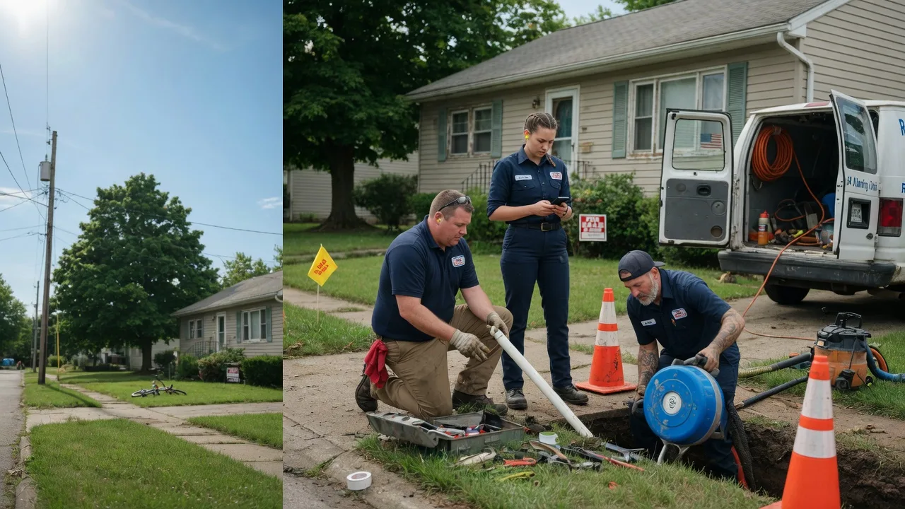 Sewer Line Repair in Lyons, OH near me